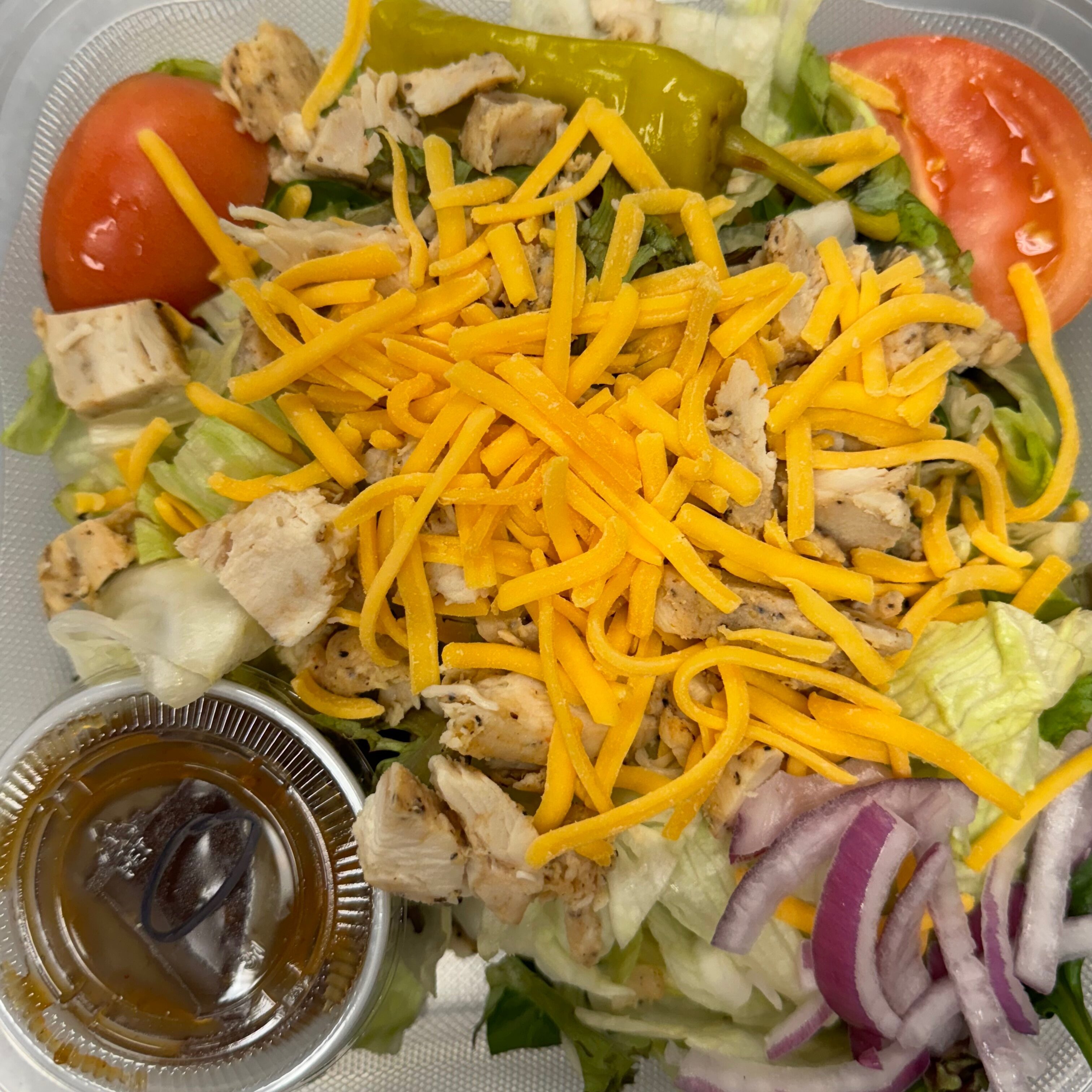 Grilled Chicken Salad.