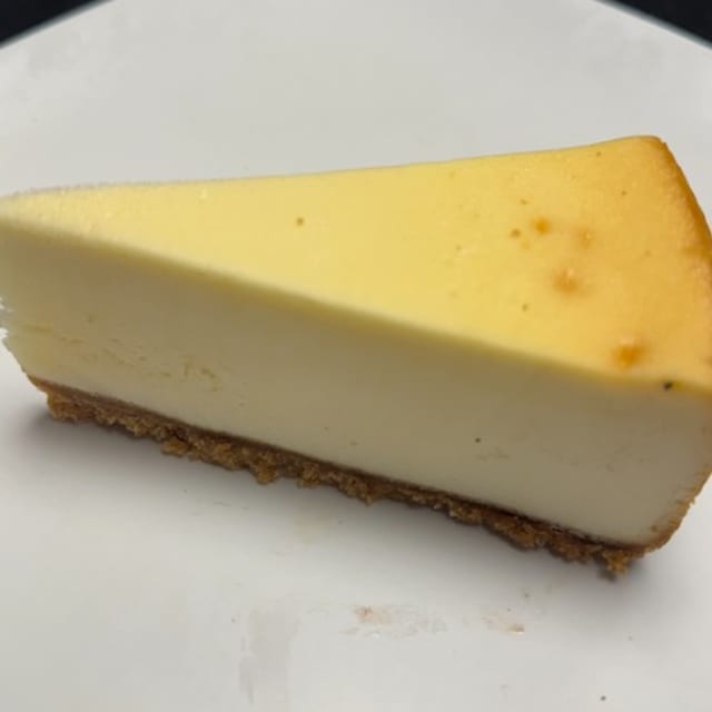 N.Y. Style Cheesecake.