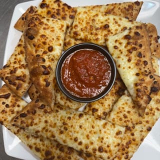 Cheese Bread Sticks with Sauce