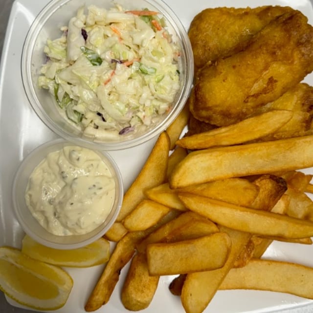 Fish and Chips.