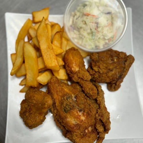 4 Piece Fried Chicken.