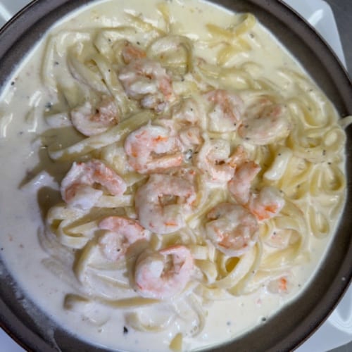 Shrimp Fettuccini.