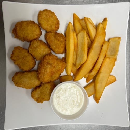 Nuggets with Fries.