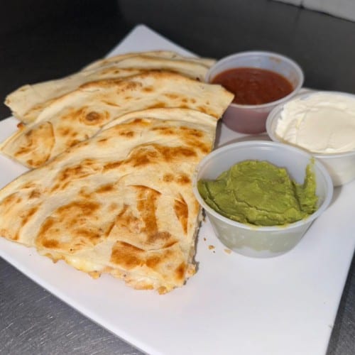 Chicken Quesadilla.