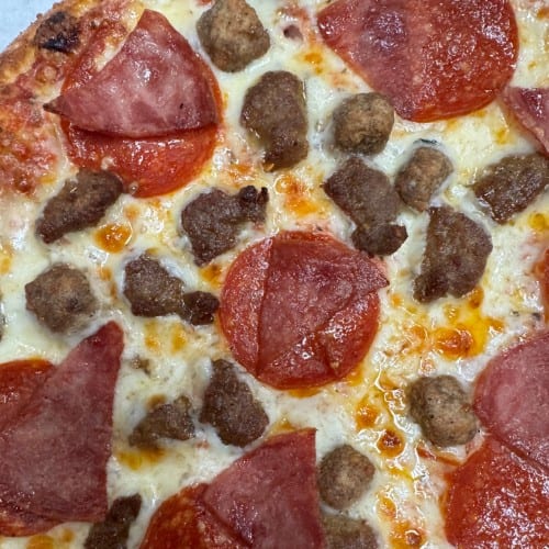 Meat Lovers Pizza.