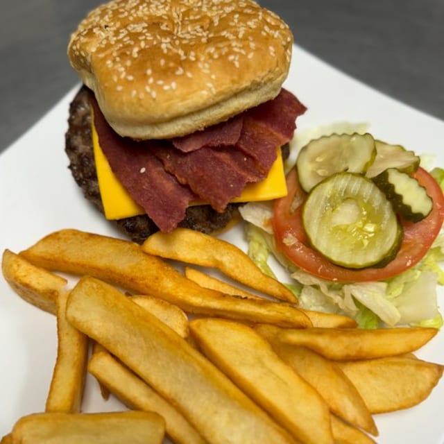 Bacon Cheeseburger.
