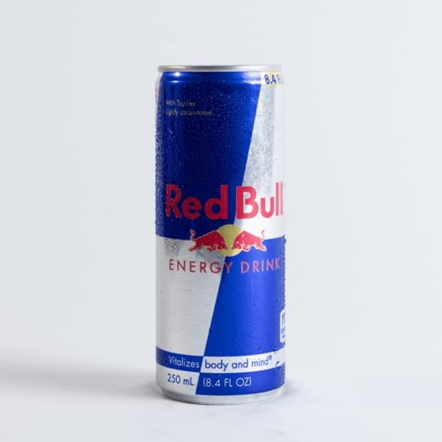 8.4 Oz. Red Bull.